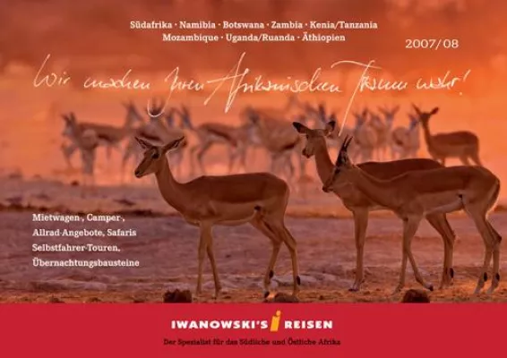 Bild: Iwanowski’s Reisen: Neuer Afrika-Katalog 2007 / 2008 ist erschienen