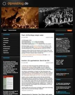 Bild: Ölpreis und Ölmarkt Tagesanalyse - Im Kielwasser der Aktienmärkte - Eisberg voraus?