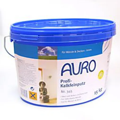 Bild: AURO auf der BAU 2013: Neue Qualitätsmaßstäbe mit rein mineralischem und emissionsfreiem Kalk-Sortiment