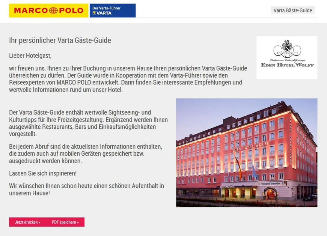 Varta Gäste-Guide