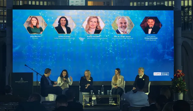 Bild: Hunderte Unternehmen setzen trotz politischen Gegenwinds aus Europa Signal für Nachhaltigkeit auf der ESW 2025