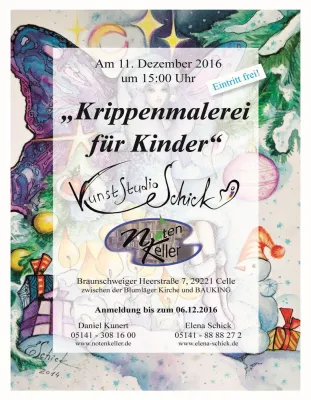 Bild: Krippenmalerei für Kinder