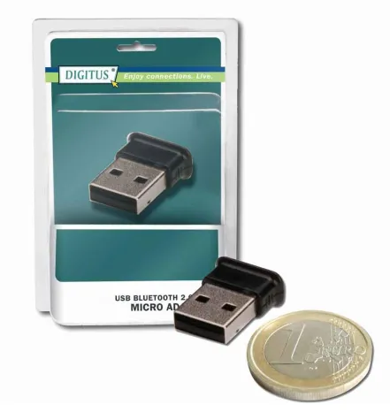 Bild: Winzigklein bei Riesenleistung – Mini USB Bluetooth Dongle von DIGITUS®