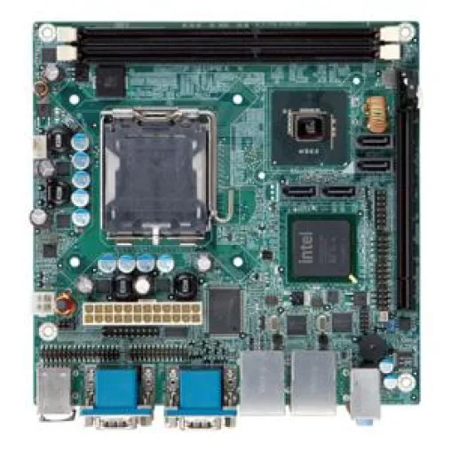 Bild: Das Mini-ITX KINO- G410 Board – kleine Abmessungen und viele Schnittstellen