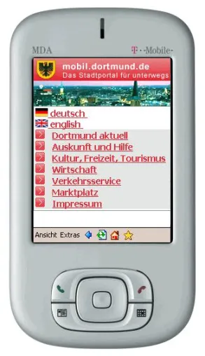 Bild: Fraunhofer-Institut prämiert beste deutsche Mobile Services: dortmund.de als herausragendes Mobilportal ausgezeichnet
