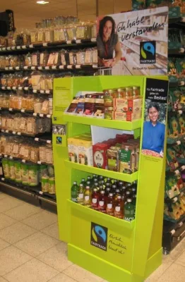Bild: 61% Abverkaufssteigerung für FAIRTRADE