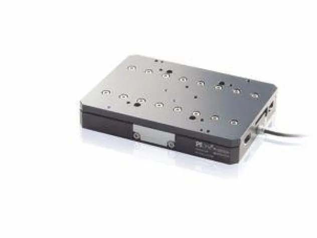 Bild: Besonders flacher Vakuum-Präzisionsverstelltisch