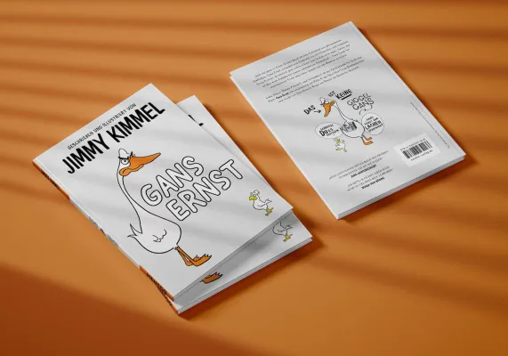 Bild: New York Times Bestseller “Gans Ernst” von Jimmy Kimmel erscheint im Mentor Verlag