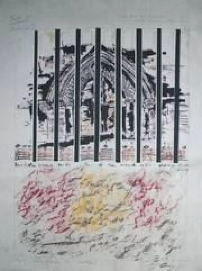 Skizze zur aktuellen Ausstellung von Hans-Jürgen Gerung in Kempten