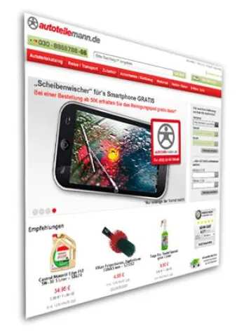 Bild: Neue Zahlungsmöglichkeit bei autoteilemann.de