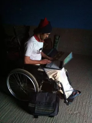 Bild: mySTid unterstützt Hilfsprojekt von Lapdoo und spendet Laptoptaschen