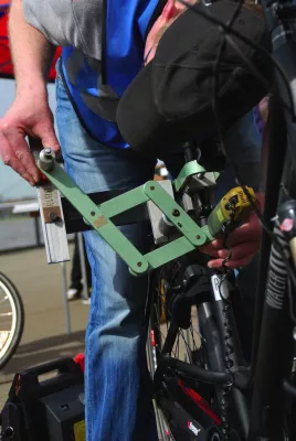 Reger Fahrradhandel bei bestem Wetter Bild: Reger Fahrradhandel bei bestem Wetter