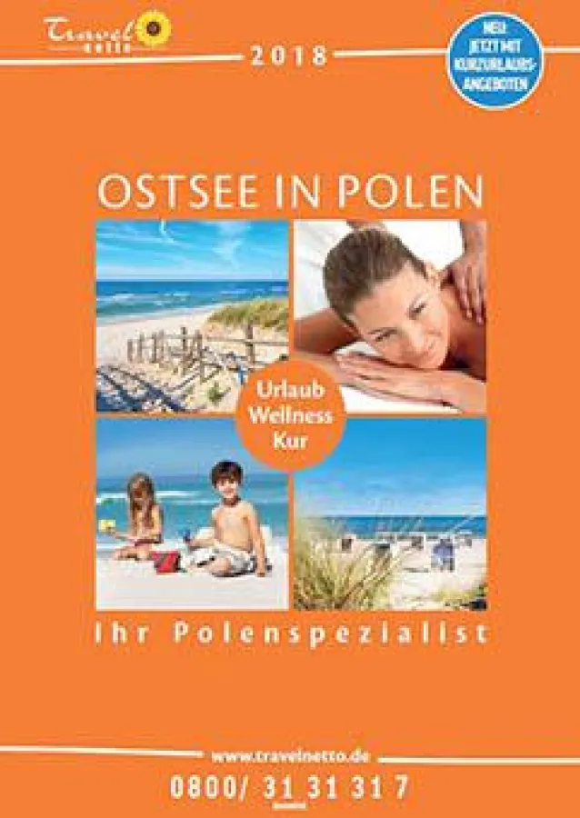 Neuer Katalog von Travel-Netto für die polnische Ostseeküste