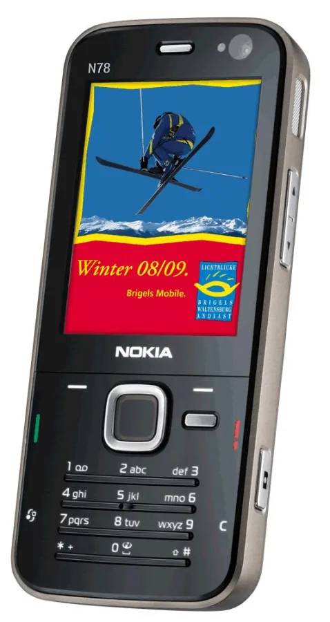 Brigels Mobile beim Aufstarten