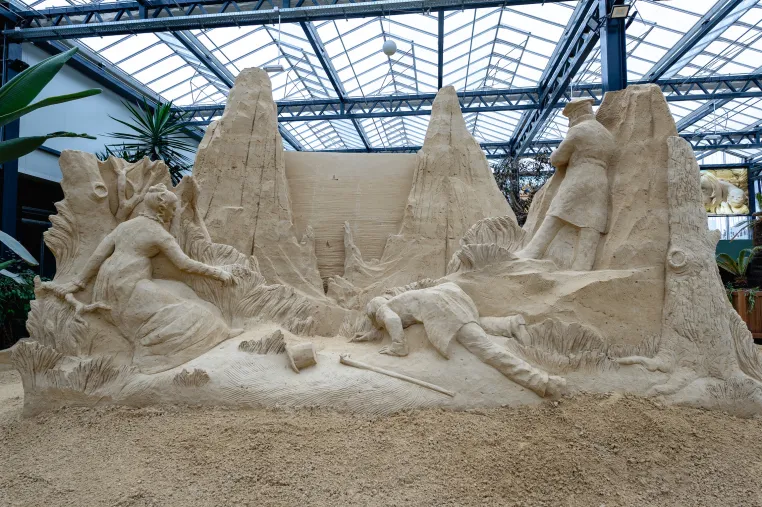 Sandskulpturen Ausstellung Rügen 2025: "Mythen, Sagen & Legenden" Bild: Sandskulpturen Ausstellung Rügen 2025: "Mythen, Sagen & Legenden"