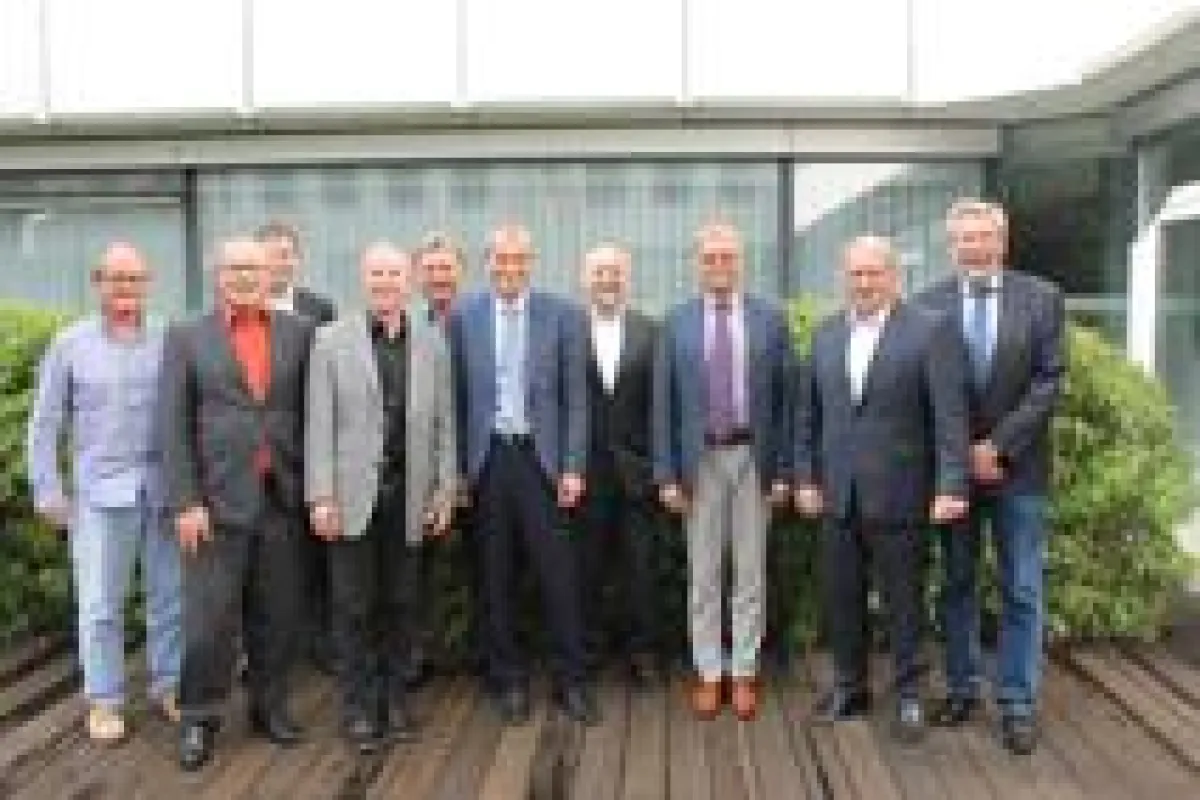 Teilnehmer waren: Norbert Strehle, Dr. Matthias Hirsch, Dr. Steffen Wunderlich, Jörg Baumann