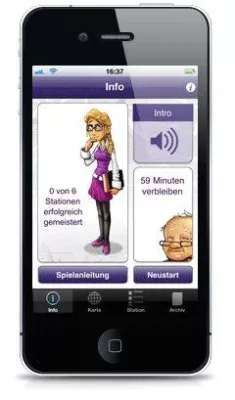 Rettet Professor Himmelreich! Mit einem iPhone-Spiel Köln und seine Geschichte entdecken Bild: Rettet Professor Himmelreich! Mit einem iPhone-Spiel Köln und seine Geschichte entdecken