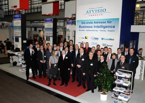 Bild: ATVISIO auf CeBIT 2011 zentraler Anlaufpunkt für Jedox Palo und QuickSlide
