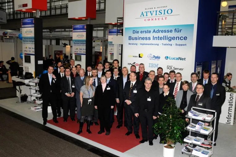 Bild: ATVISIO auf CeBIT 2011 zentraler Anlaufpunkt für Jedox Palo und QuickSlide