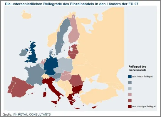 Bild: IFH Branchenreport - Retail in Europe 2012 bei markt-studie.de erschienen