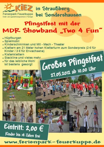 Bild: Großes Pfingstfest mit MDR Showband im KiEZ Ferienpark Feuerkuppe