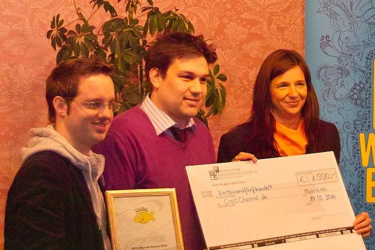 Baden-Württemberger Agentur erringt Internet-Award der Evangelischen Kirche. Bild: Baden-Württemberger Agentur erringt Internet-Award der Evangelischen Kirche.