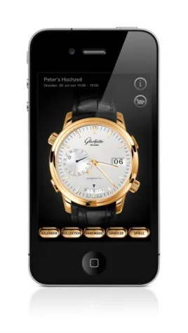 Bild: Luxusuhrenmanufaktur Glashütte Original präsentiert erste iPhone App