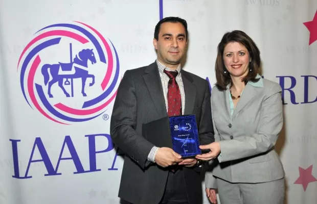 Bild: Movie Park gewinnt in der Kategorie “Beste Website” den IAPPA Brass Ring Award