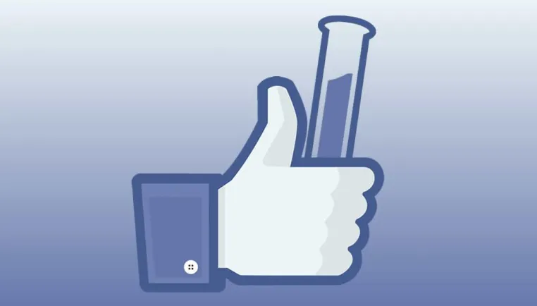Bild: Facebook Experiment mit manipulierten Newsfeeds