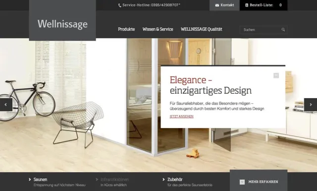 Bild: superReal launcht wellnissage.com