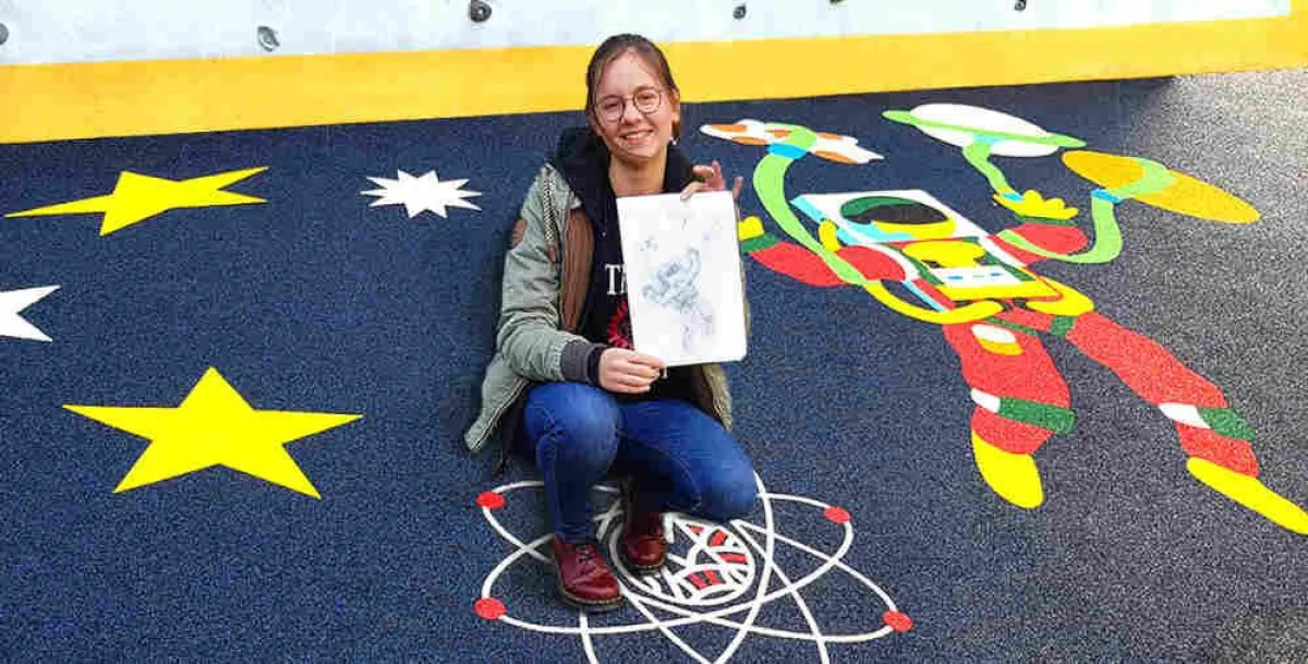 Die Schüler haben ihre eigenen Stylemaker-Motive gestaltet