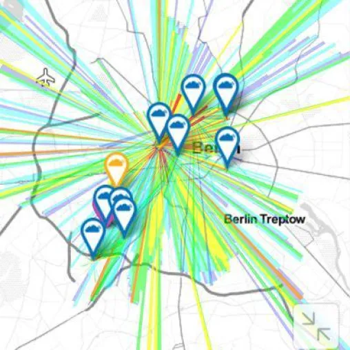 Bild: Wienke Giezeman, CEO des globalen LoRaWAN Netzwerks, besucht die TTN Community Berlin am Mo, den 13.11.2017
