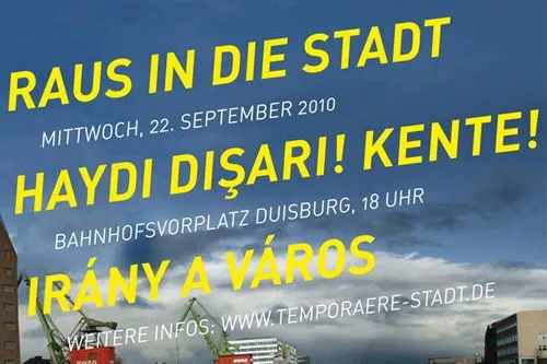 Temporäre Stadt an besonderen Orten Bild: Temporäre Stadt an besonderen Orten
