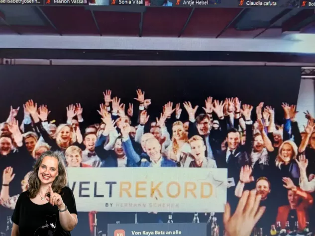 Bild: Zoom-Hack-Slam: In einer Minute zum Weltrekord.