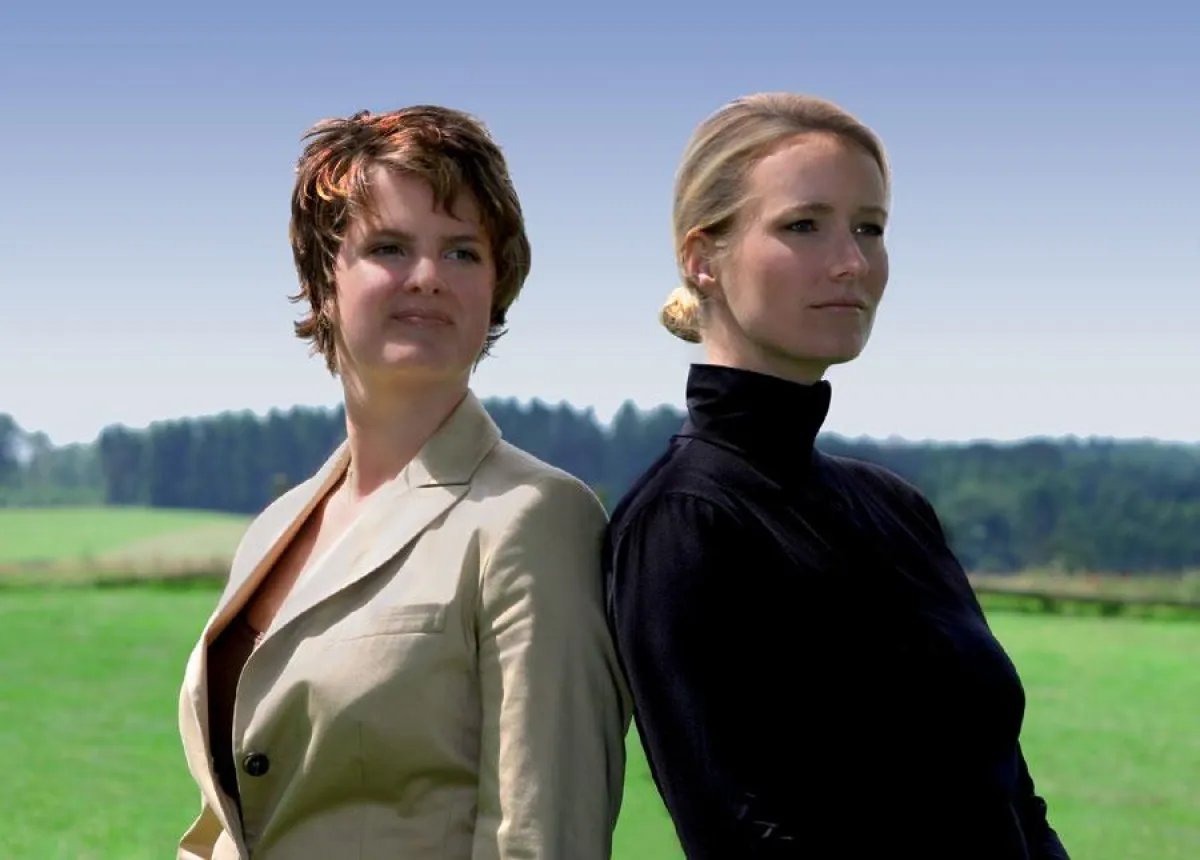 Katja Kieselstein, (28) und Sandra Erhardt, (29).