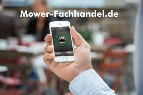 Bild: Per Smartphone den Rasenmäher steuern - Kommunikationsmodul für Husqvarna Automower (ab 2015 verfügbar)