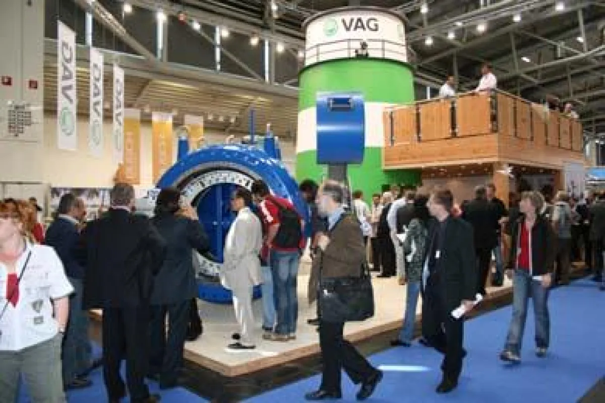 VAG Messestand auf der IFAT 2008