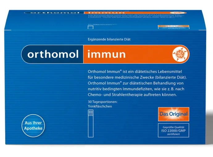 Bild: Orthomol Immun aus der Versandapotheke mediherz.de unterstützt das Immunsystem