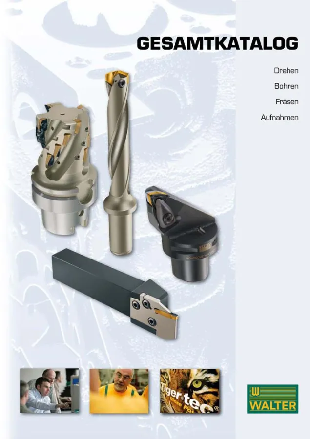 Neuer Katalog mit Präzisionswerkzeugen von WALTER