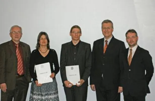 Bild: Wallhäußer Preis 2008 für Arzneimittelqualität und -sicherheit verliehen