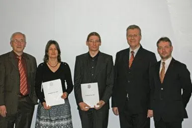 Bild: Wallhäußer Preis 2008 für Arzneimittelqualität und -sicherheit verliehen