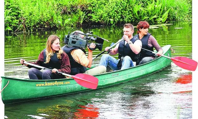 Bild: NDR Fernehen -Lust auf Norden- zu Gast beim Kanuverleih Kanu4you