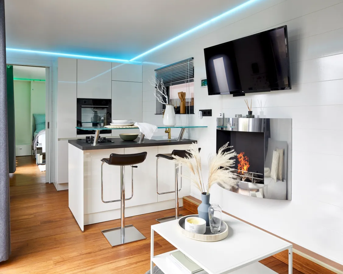 Innenansicht Musterbau.  (© Romeo Gündling)