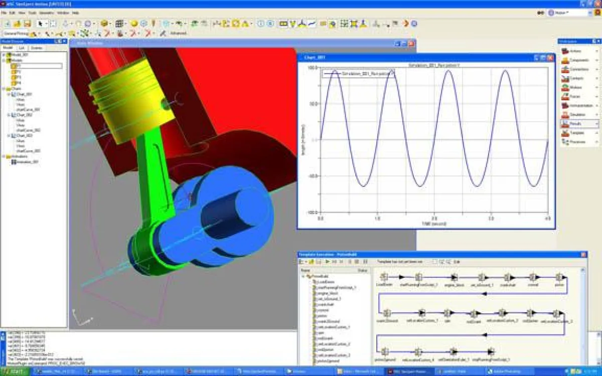 Simulation eines Kolbens mit MSC.Software