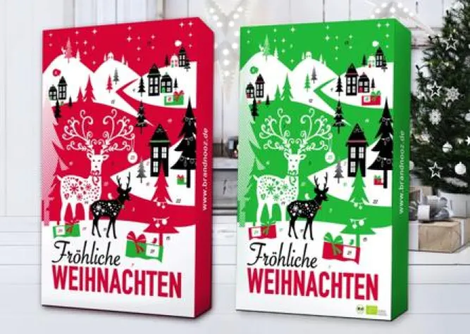 Bild: Premiere für den brandnooz Bio-Adventskalender
