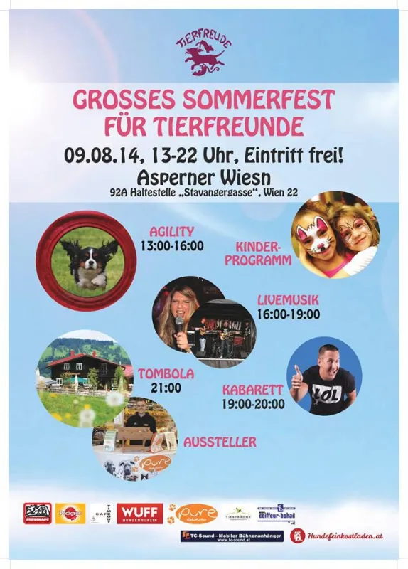 Sommerfest für Tierfreunde