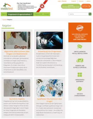 medictest Diagnostik veröffentlicht umfassenden Ratgeber zur Drogen-Diagnostik in drei Sprachen Bild: medictest Diagnostik veröffentlicht umfassenden Ratgeber zur Drogen-Diagnostik in drei Sprachen