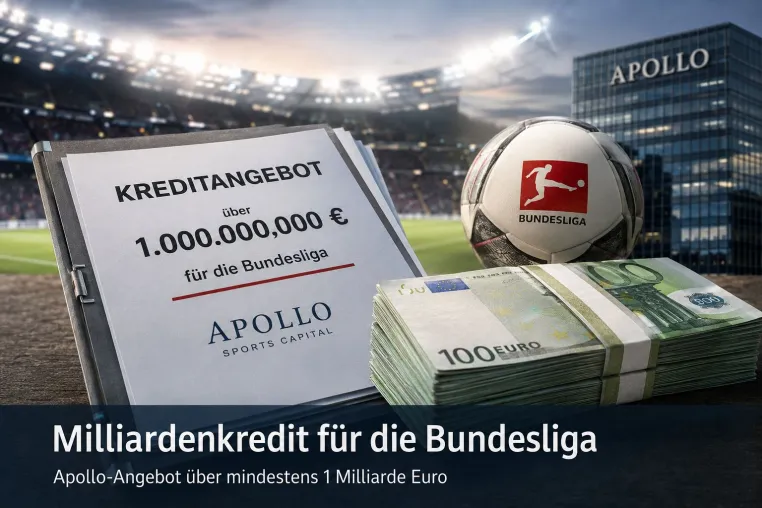 Bild: Milliardenkredit für die Bundesliga: Apollo-Angebot sorgt für Diskussionen