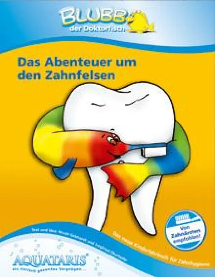 Neues Kinderlehrbuch - Das Abenteuer um den Zahnfelsen - von Zahnärzten empfohlen !