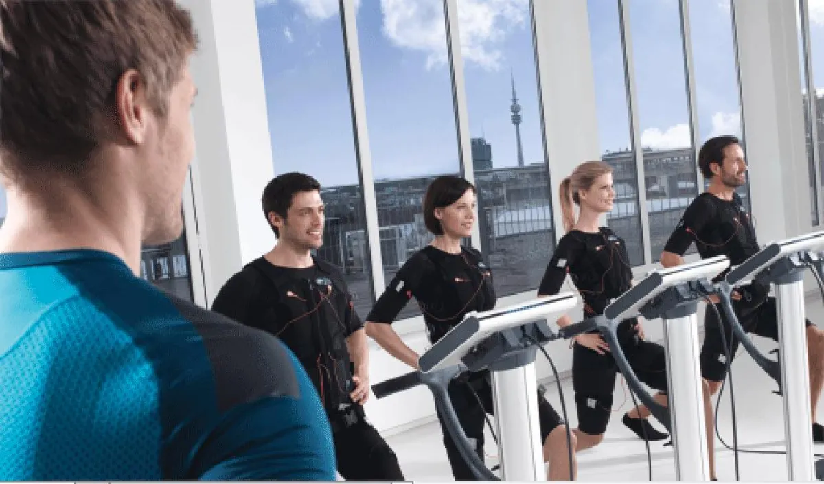 Effektives Training mit niederfrequenten Stromimpulsen